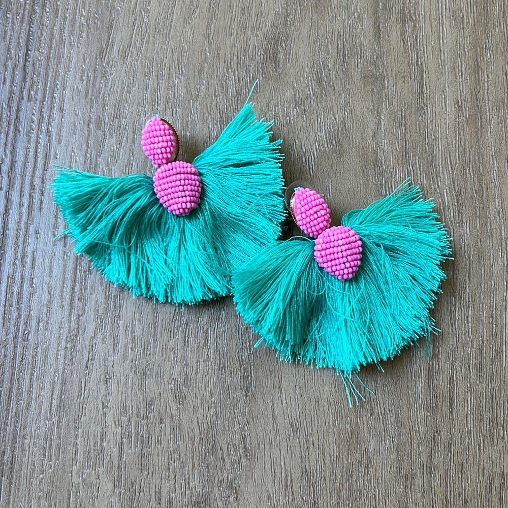Fun tassel earrings